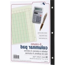 Calperia 100 Sayfalık Yeşil Analiz Defteri, 8.5" x 11"