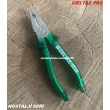 İzeltaş Izeltaş Pro 180MM Pense Carbon Çelik Pense Kombine Pense Nostalji Seri Orj