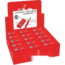 Calperia 30'lu Okul Silgisi - Kullanışlı ve Rahat Tasarım