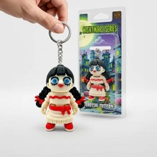 Xtoys Annabelle Korkunç Bebek Figürü Çanta Aksesuarı Korku Seansı Temalı Konsept Hediye | Annacurse