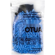 Calperia Yüksek Kaliteli Mikrofiber Araç Yıkama Eldiveni - Mavi