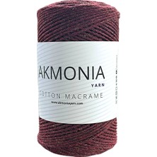 Akmonia Makrome Pamuk 200GR  2mm Zincir Ip, Çanta,runner,dekarayon,sepet