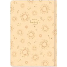 Calperia 17X24 cm Ciltli Akademik Ajanda - Etnik Tasarım