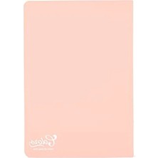 Calperia Kareli A4 Defter - 60 Yaprak, Somon Renk