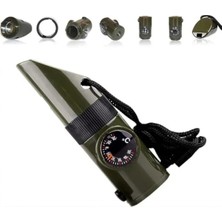 Calperia Çok Fonksiyonlu Acil Düdük ve Pusula - Dış Mekan Aktiviteleri Için