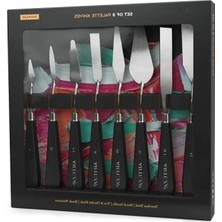 Calperia 8'li Palet Bıçak Seti - Dayanıklı Paslanmaz Çelik