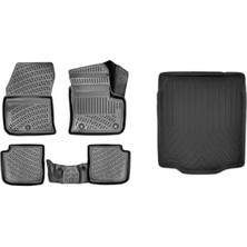 Calperia 3D Kenar Bariyerli Tpe Bagaj Havuzu ve Paspas Seti (2023+)