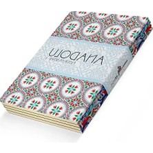 Calperia Anadolu Motifleri Defter Seti - Çizgisiz, 64 Sayfa, A6 Boyut