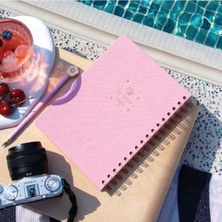 Calperia Düz Çizgisiz Tarihsiz Not Defteri - A5 Boy, Sert Kapak