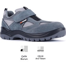 Mekap Pro Jüpiter 157-01 S1P Src Süet Deri Çelik Burun Çelik Ara Taban Iş Ayakkabısı