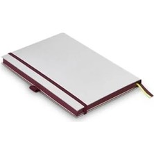 Calperia A5 Sert Kapak Defter, Siyah-Mor, 192 Sayfa Asitsiz