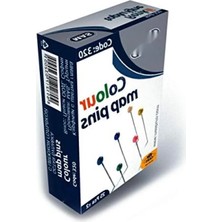 Calperia Renkli 32 mm Toplu Iğne Seti