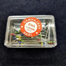 Calperia 50 Adet Renkli Inci Başlı Çelik Toplu Iğne