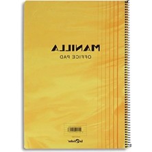 Calperia Spiralli Yumuşak Kapaklı Notebook - Sarı (17X24 Cm)