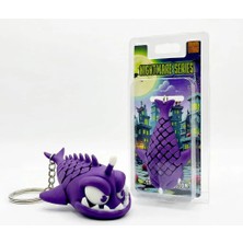 Xtoys Kızgın Öfkeli Balık Nasa Fabric Hareketli Çanta Süsü ve Stres Giderici Hediyelik Anahtarlık | Scarefin