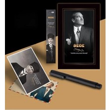 Calperia 2026 Yılı Için Özel Atatürk Temalı Ajanda ve Ayraç Seti