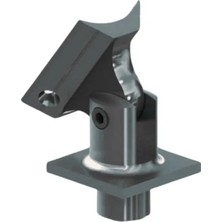 Calperia 40X40 Kare Mafsal Takımı Antrasit Renk - 10'lu Paket