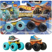 Calperia 1:64 Ölçekli Güçlü Ikili Araba Seti