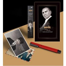 Calperia Atatürk Temalı Ajanda ve Ayraç Seti
