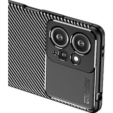 12 4g ile Uyumlu Kamera Korumalı Darbe Önleyici Carbon Brushed Silikon Kılıf (Siyah, 12 4g)