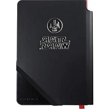 Calperia Star Wars Temalı Darth Vader Jotzone Defter, 15,24 x 21,59 Cm, Siyah