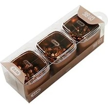 Calperia 3'lü Kutu Ataş ve Raptiye Seti - Rosegold