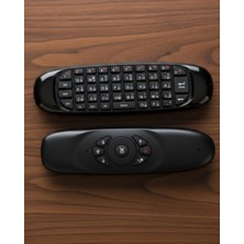 MiraLive Çift Taraflı Hava Mouse Kablosuz Klavye ve Uzaktan Kumanda