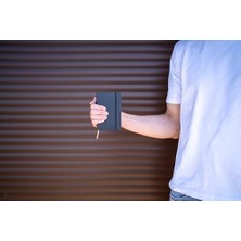 Cahier 3lü Cep Boy Karton Kapak Düz Defter Bej /