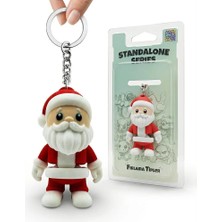 Xtoys Sevimli Noel Baba Anahtarlık Yılbaşı Özel Ağaç Süsü ve Hediyesi | Hoho