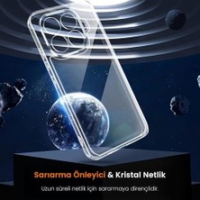 - 15T Pro Uyumlu Şeffaf Silikon Kılıf | Kamera Korumalı, Darbeye Dayanıklı, Yükseltilmiş Kenarlı Yumuşak Tpu Kapak