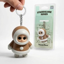 Xtoys Kadın Eskimo İnüit Çanta Charmı ve Aksesuarı Kız Arkadaşa Komik Hediye Anahtarlık | Iglu