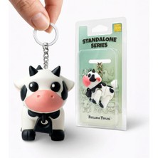 Xtoys Sevimli İnek Kadın Çanta Charmı ve Çiftlik Hayvanları Temalı Oyuncak Anahtarlık | Moomoo