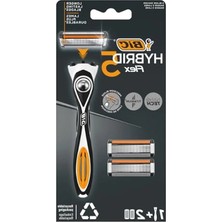 Calperia Erkek Tıraş Bıçağı Seti - 1 Sap, 2 Yedek Başlık