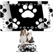 Calperia Su Geçirmez ve Kaymaz Evcil Hayvan Beslenme Matı - 50X35 cm