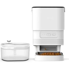 Calperia Akıllı Otomatik Kedi Mama ve Su Kabı Seti