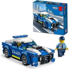 Calperia Polis Arabası Yapım Seti - 5 Yaş ve Üzeri Için