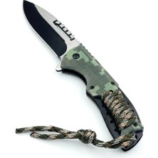 Özkurt Store Browning Katlanır Çakı Ipli Kemer Klipsli Outdoor Kamp Av Bıçağı (3 Renk Seçenekli)
