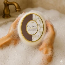 Keçi Sütü Doğal Süngerli Sabun Tüm Için Nemlendirici Köpüren Kokulu Banyo Süngerli Sabun