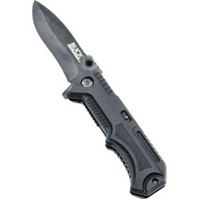 Özkurt Store Buck Kamp Çakısı Kuru Kafa Desenli Bez Kılıflı Katlanır Bıçak (2 Renk Seçenekli)