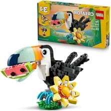 Calperia Tropikal Hayvanlar Yapım Seti - 3'ü 1 Arada Yaratıcı Oyuncak