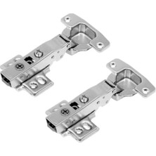 Calperia Pistonlu Düz Tas Menteşe - 1 Çift Yavaşlatıcı Mekanizma