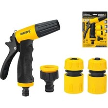 Calperia 3 Fonksiyonlu Bahçe Sulama Tabancası, 4 Parça