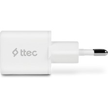 Ttec Smartcharger Pro 20W Gan 5 + Usb-C To Usb-C Kablo