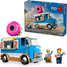 Calperia Donut Kamyonu ile Eğlenceli LEGO Oyun Seti