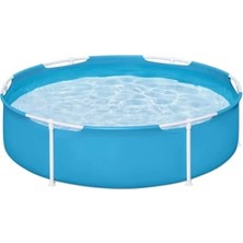 Calperia Yuvarlak Mavi Çocuk Havuzu, 152 cm Çapında, 38 cm Yükseklikte