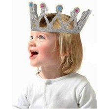 Kraliçe Tacı Gümüş Renk  Veralya Tech