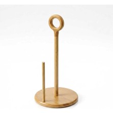 MİEN Mien Bambu Halka Kulp Kağıt Havluluk – Doğal ve Şık Mutfak Havlu Standı