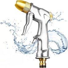 Calperia Ağır Hizmet Tipi Metal Su Tabancası, 4 Modlu Püskürtme