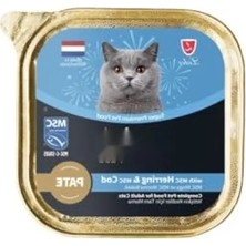 Calperia Ringa ve Morina Balıklı Kedi Konservesi 85 gr