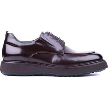 Shoetyle - Hakiki Deri Kahverengi Günlük Erkek Ayakkabı - 250-760-02